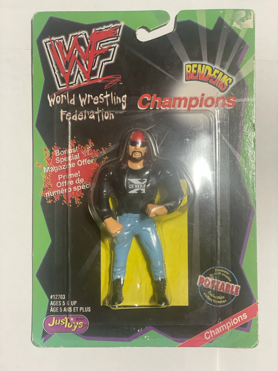1999 Ex PAC wrestling figure