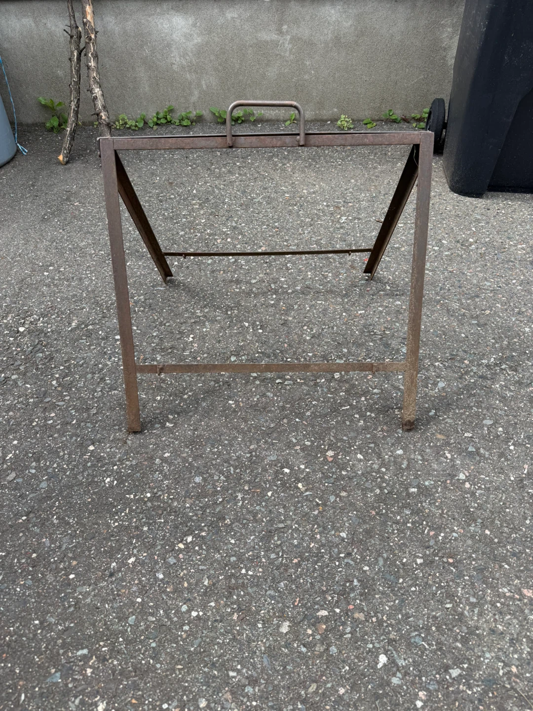 Metal Advertising A-Frame Stand