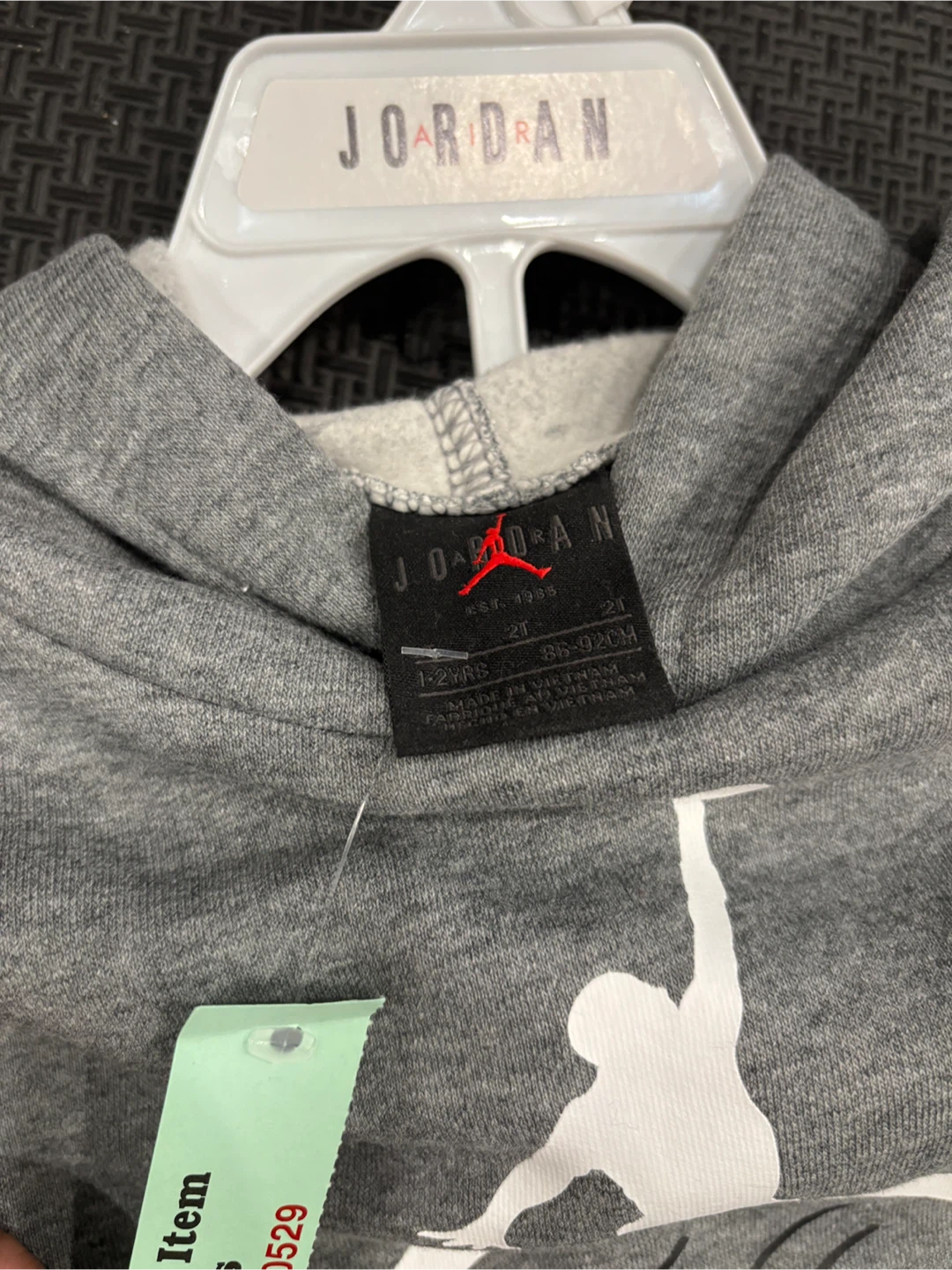Jordan Baby Boys 2-Piece Hoodie and Pants Set - photo 2