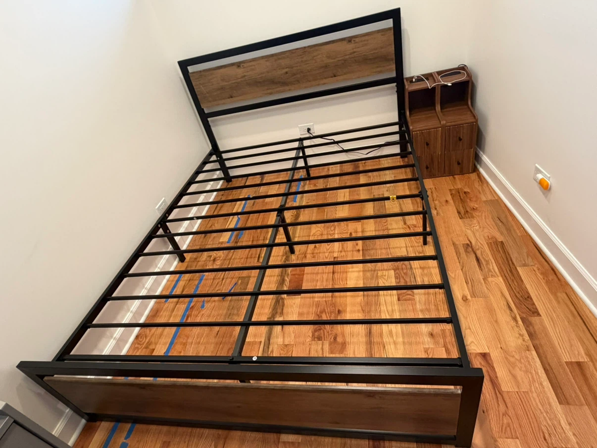Like-New Queen Metal Bed Frame from Wayfair