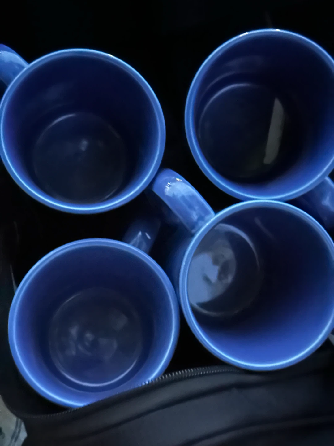 Set of 4 blue fiestaware Mugs - photo 2