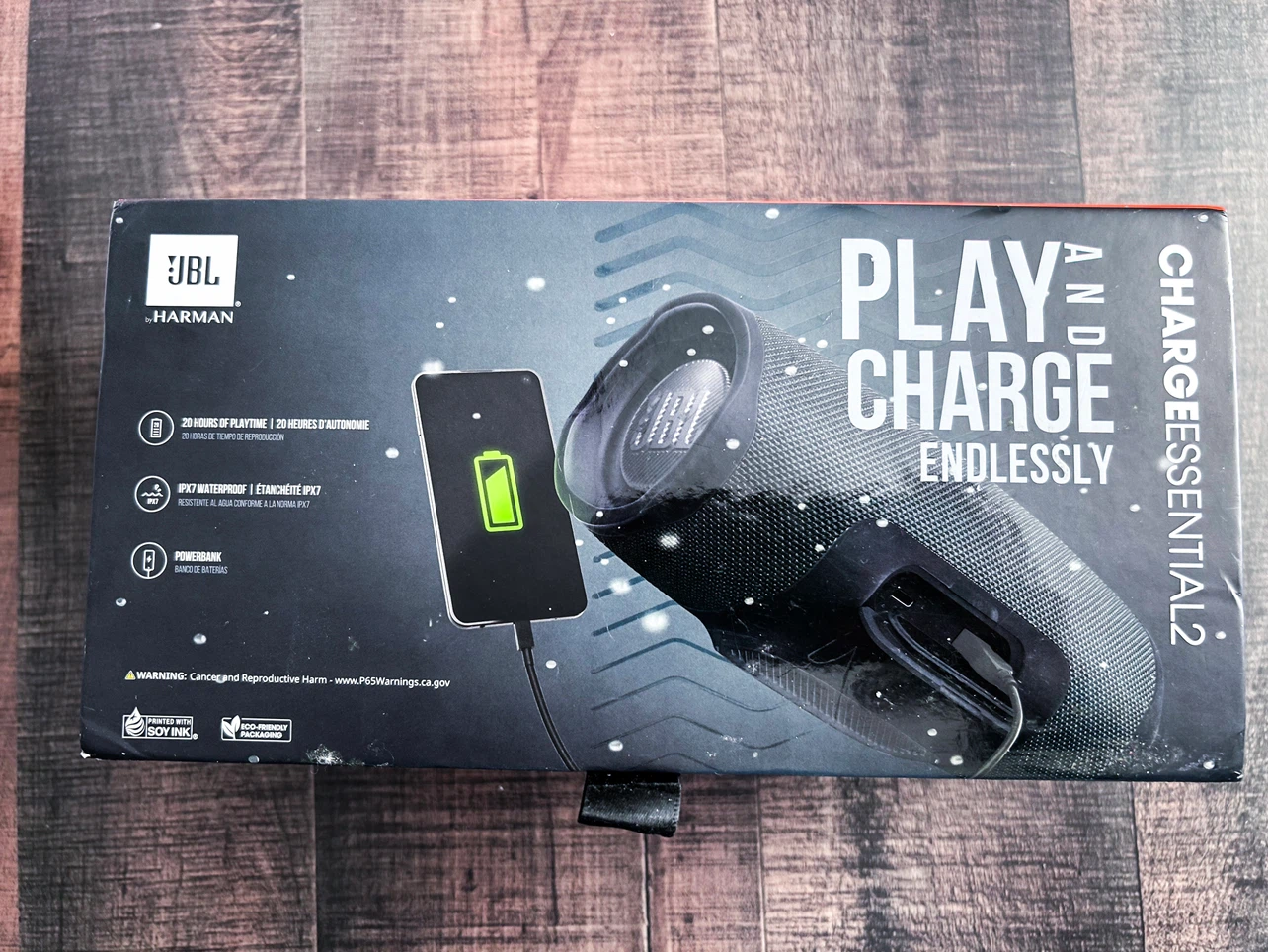 JBL Charge Essential 2 Portable Bluetooth Speaker