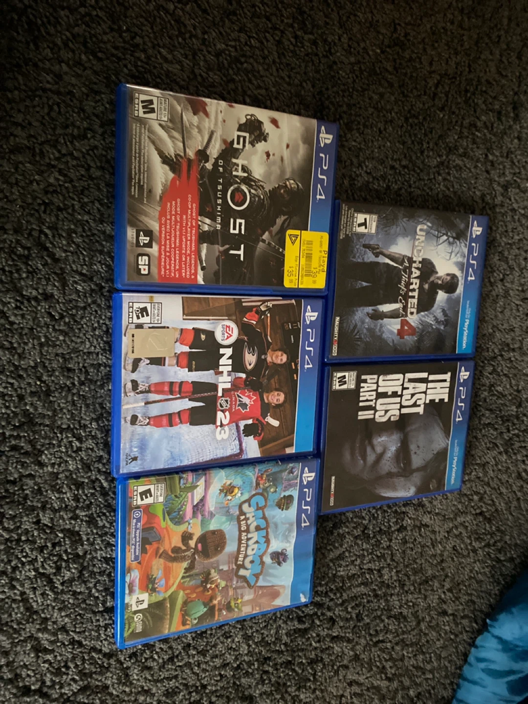 PlayStation 4 Video Games Bundle (price is flexible)