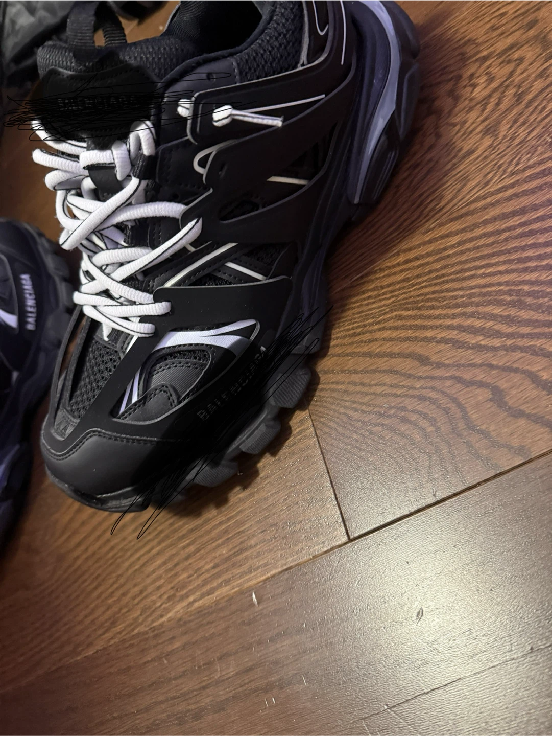 Balenciaga Track Sneakers Black - photo 3