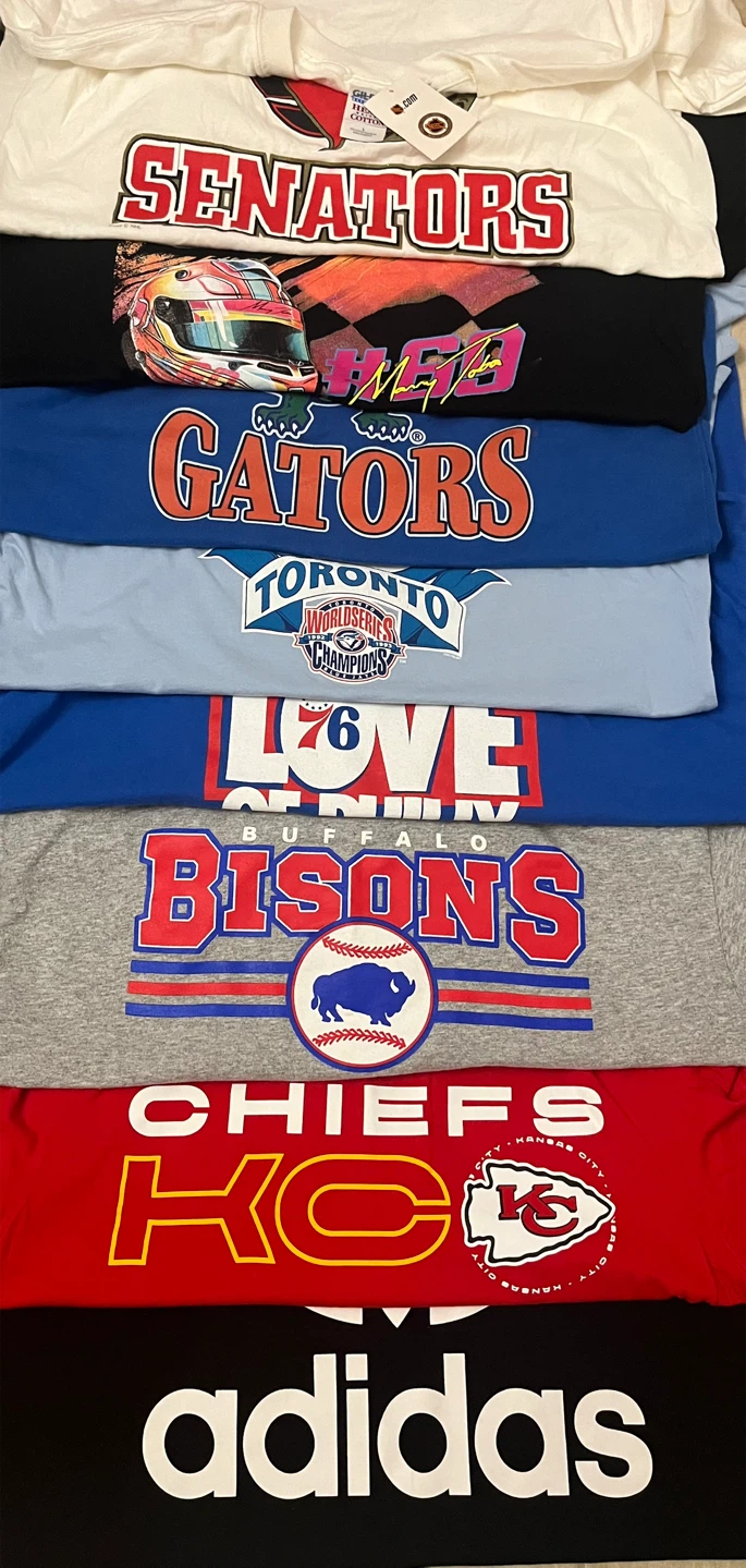 Lot of 8 Men’s Size Large T-Shirts