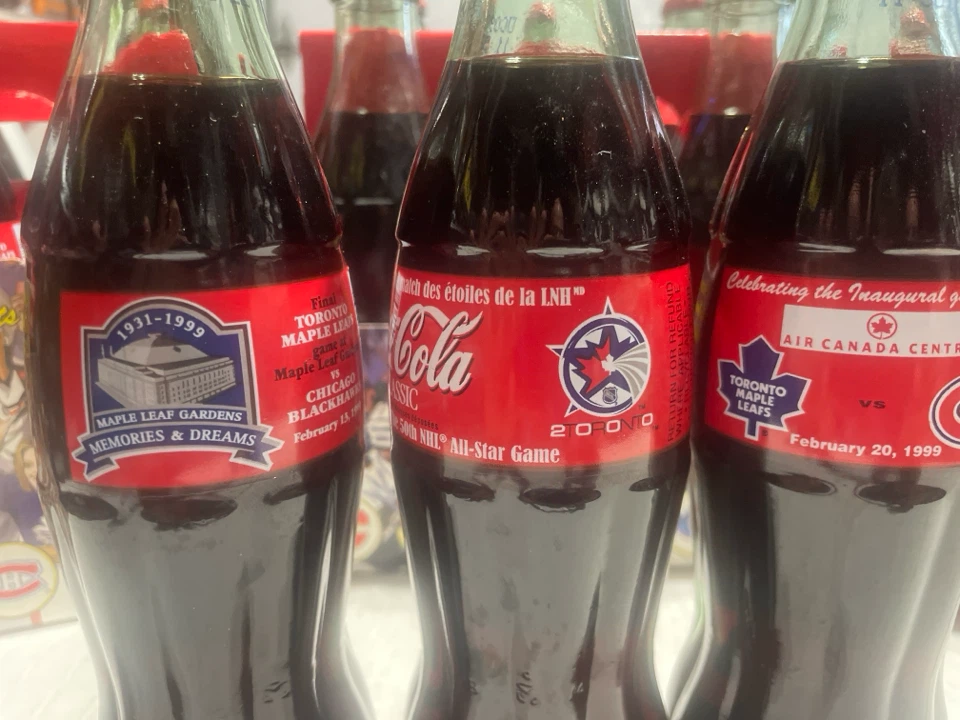 3 complete coke sets