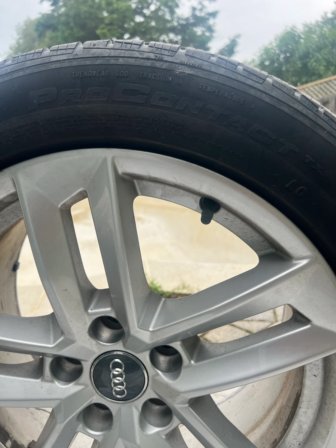 17" OEM Audi Wheels & All-Season Tires (225/50R17) – 5x112 - photo 2