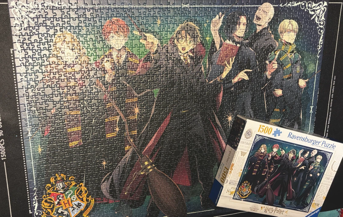 Ravensburger Harry Potter Anime 1500 Piece Jigsaw Puzzle - photo 2