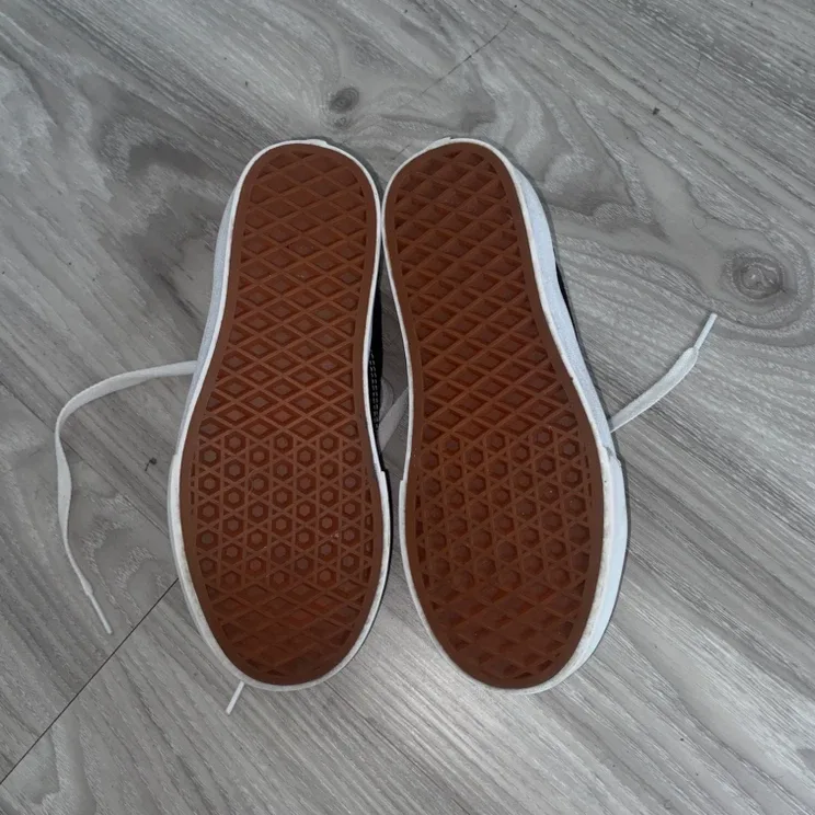 Vans Old Skool Black White Skate Shoes - photo 5