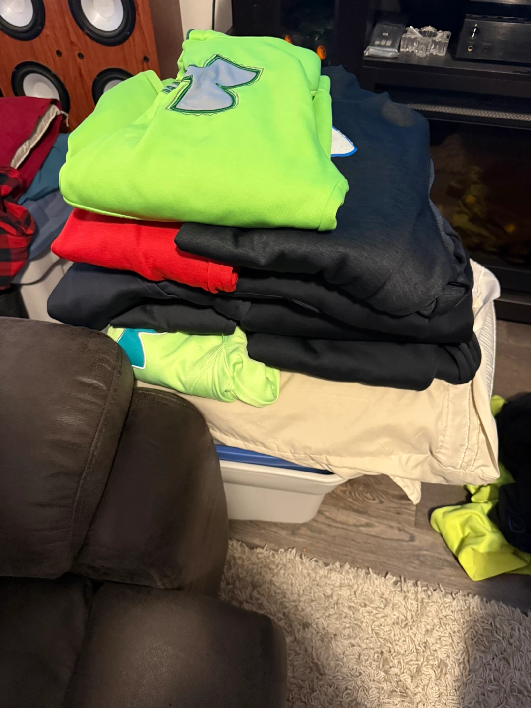 Assorted Hoodies and Sweatshirts, Tshirts, pants, shorts - photo 4