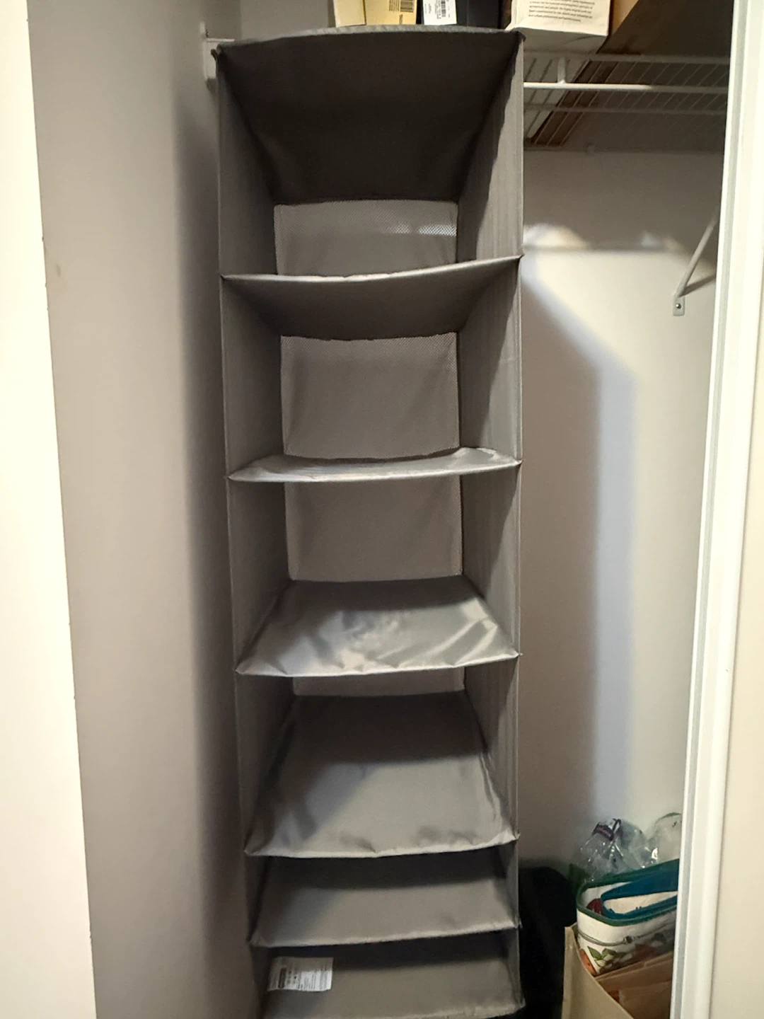 Ikea Hanging Closet Organizer Shelf