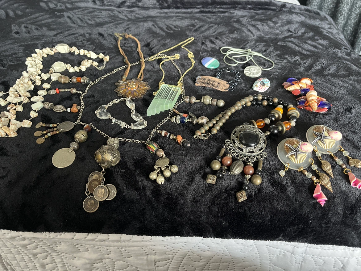 Assorted Vintage Boho Jewelry Lot