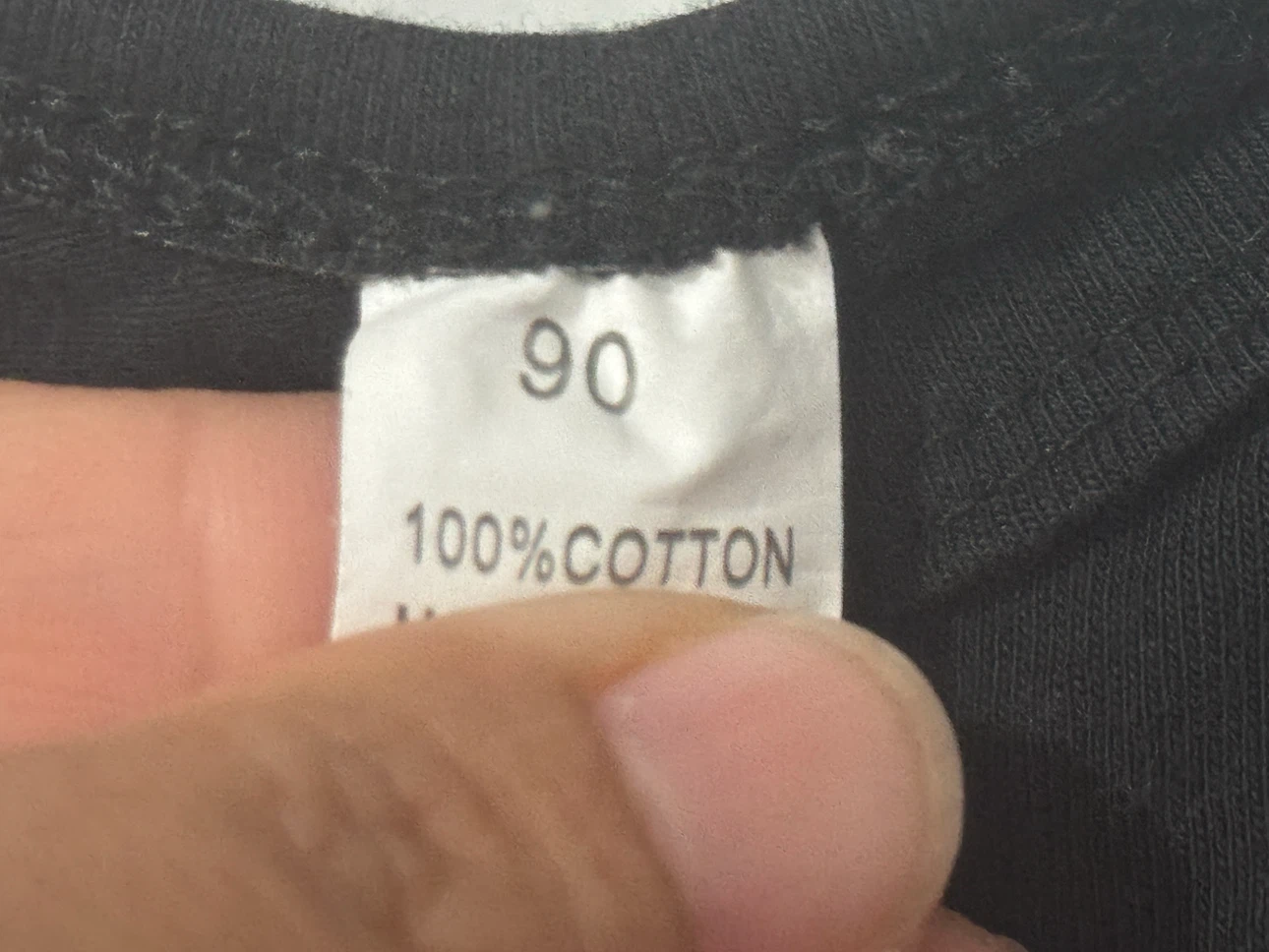 Black "Mom's Little Boy" Cotton Romper Size 90 - photo 4