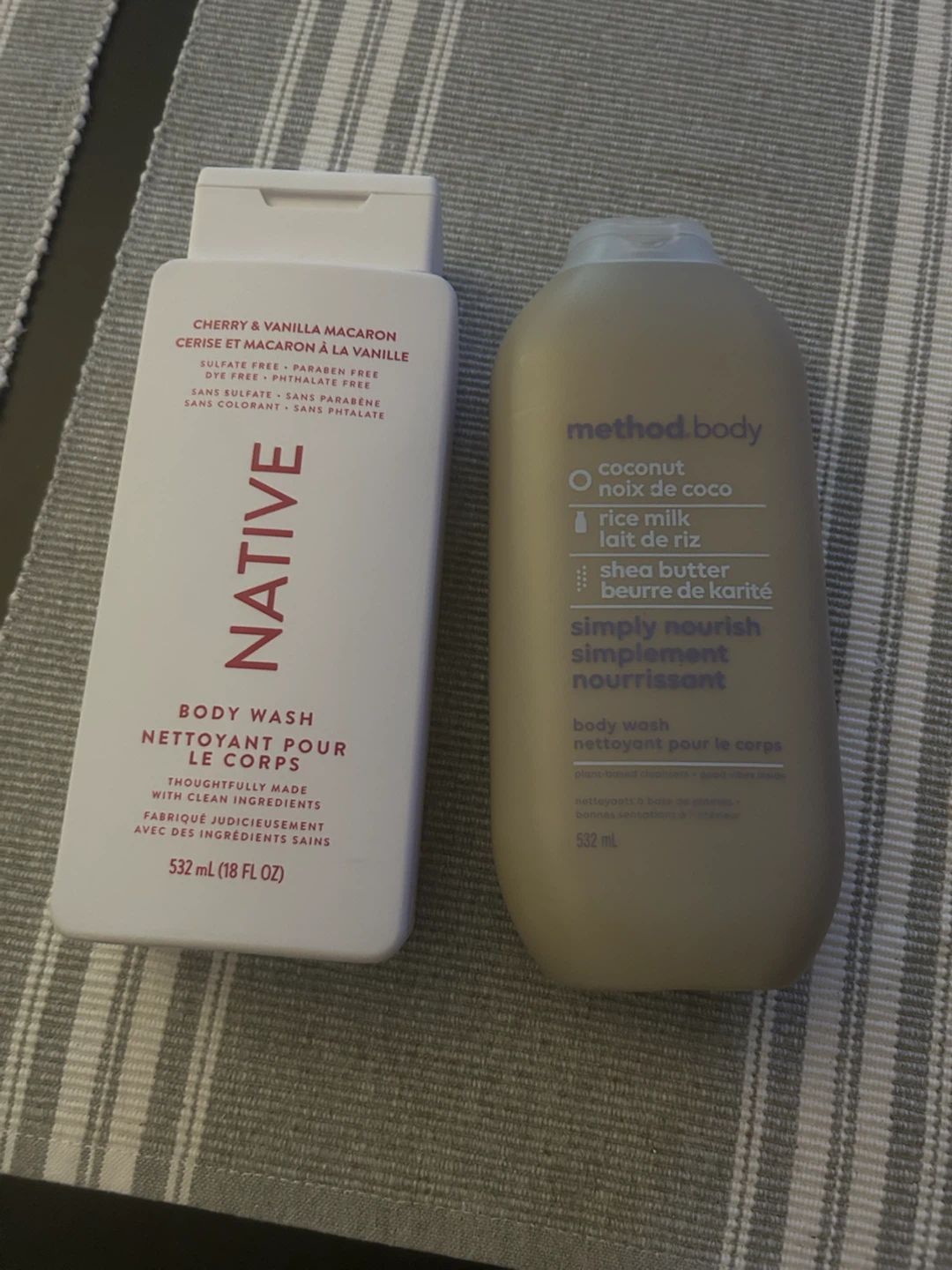Native Cherry & Vanilla Macaron Body Wash, 532 mL