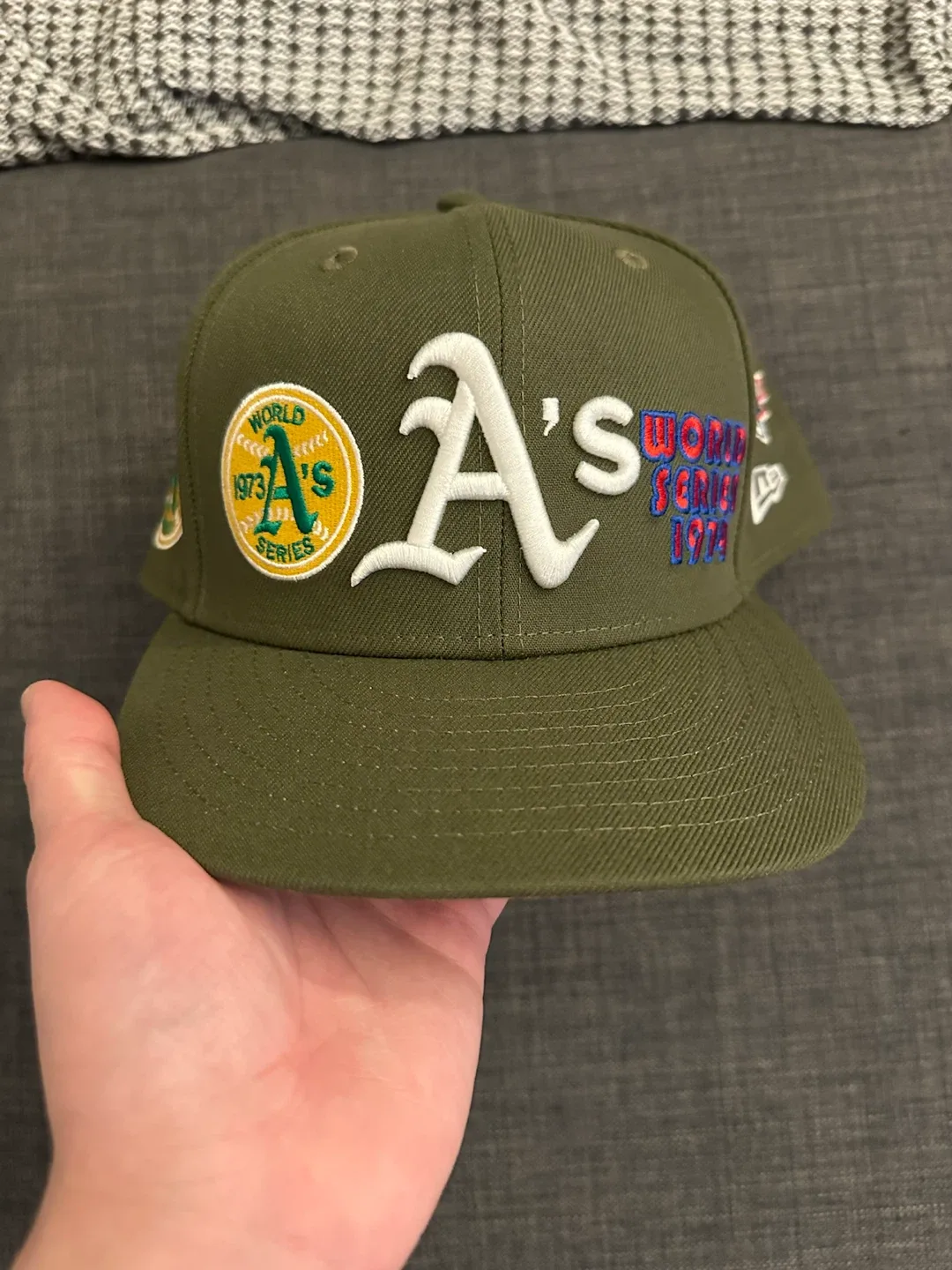 New Era 59Fifty Oakland Athletics World Series Cap Size 7 5/8