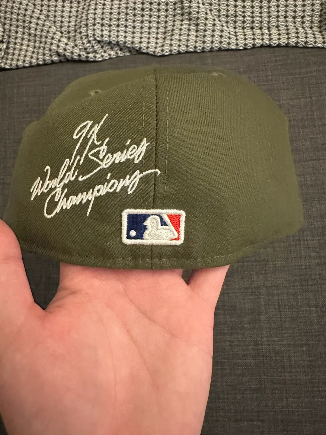 New Era 59Fifty Oakland Athletics World Series Cap Size 7 5/8 - photo 3