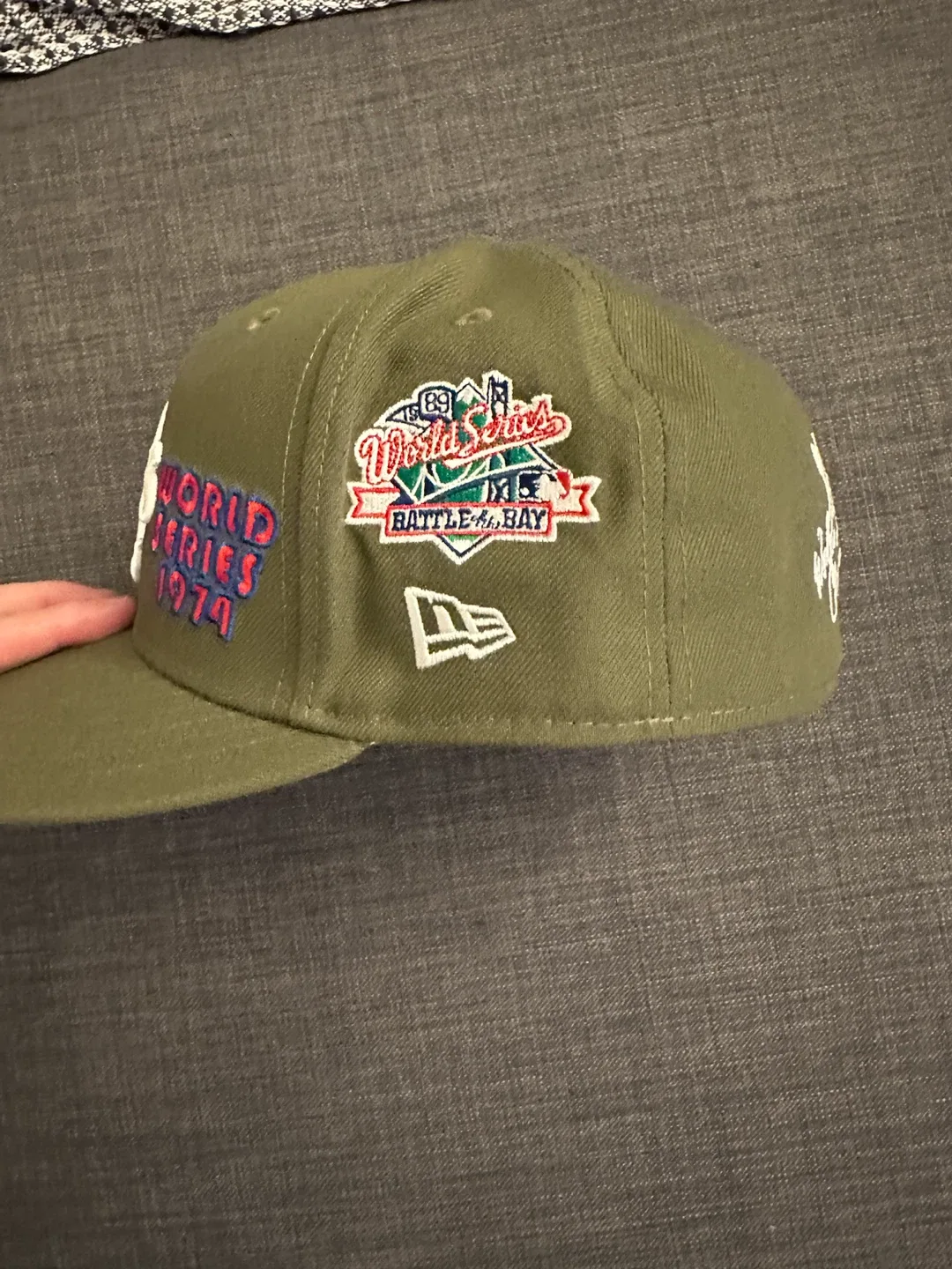 New Era 59Fifty Oakland Athletics World Series Cap Size 7 5/8 - photo 4