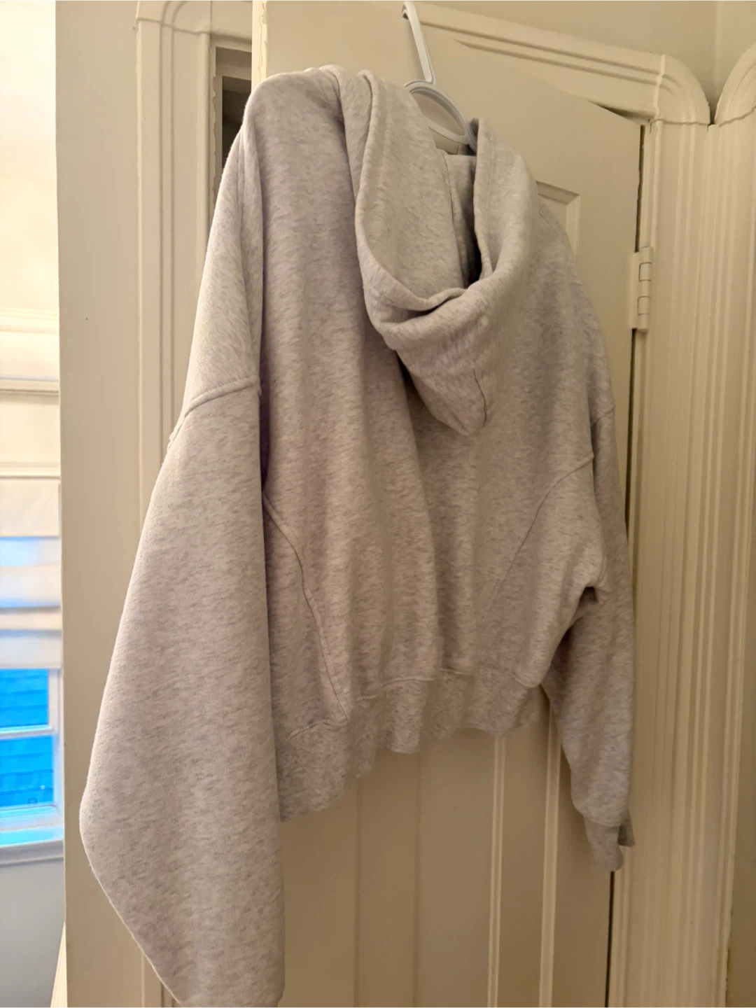 Garage Grey Zip-Up Hoodie L/XL crop - photo 3