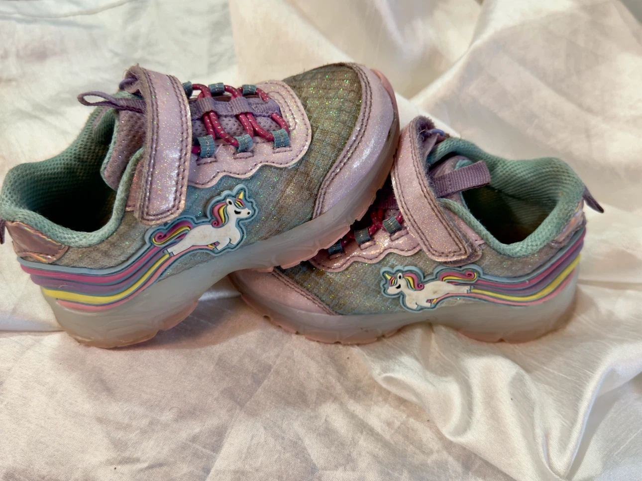 Kids Unicorn Light-Up Shoes