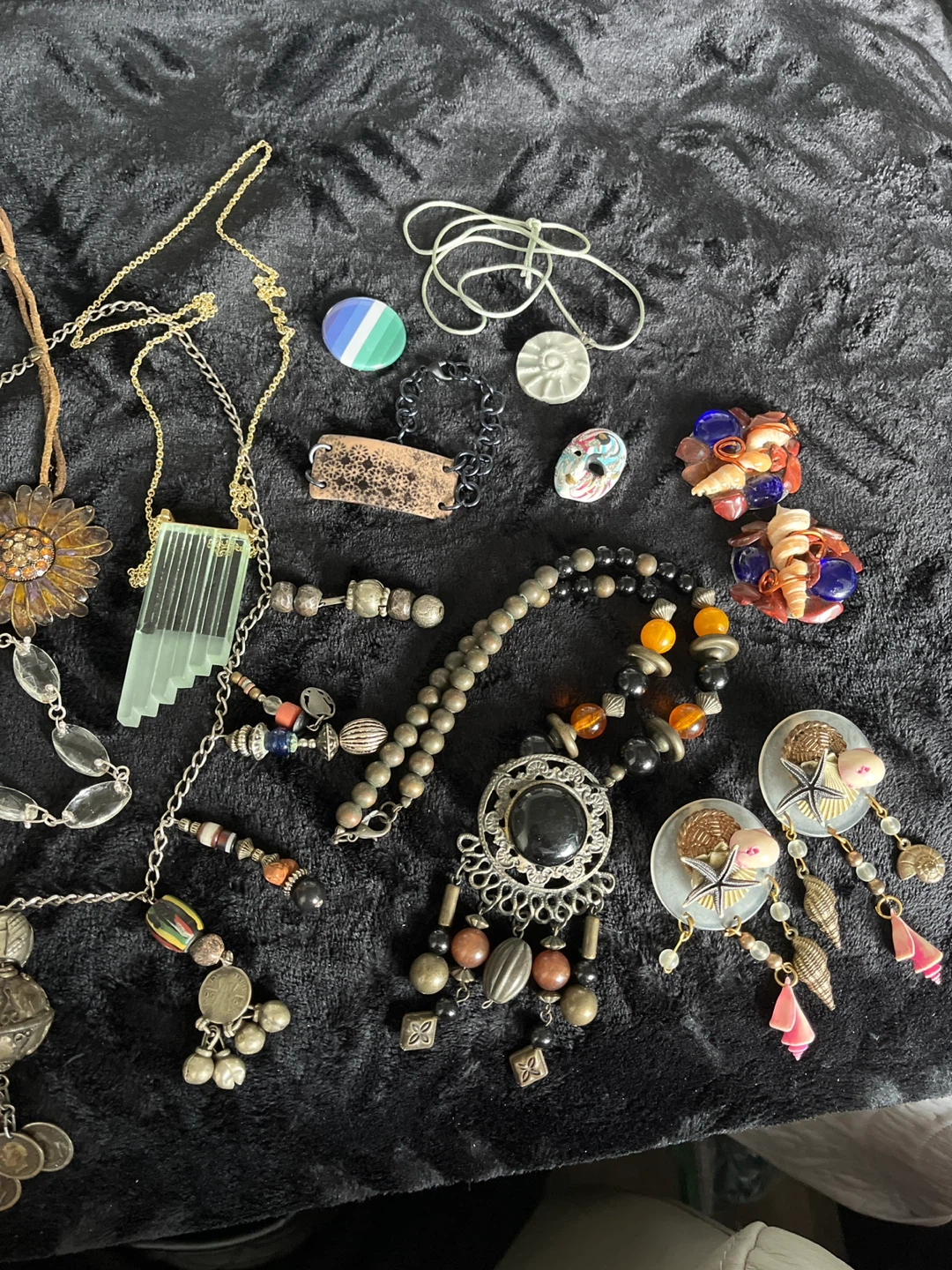Assorted Vintage Boho Jewelry Lot - photo 3