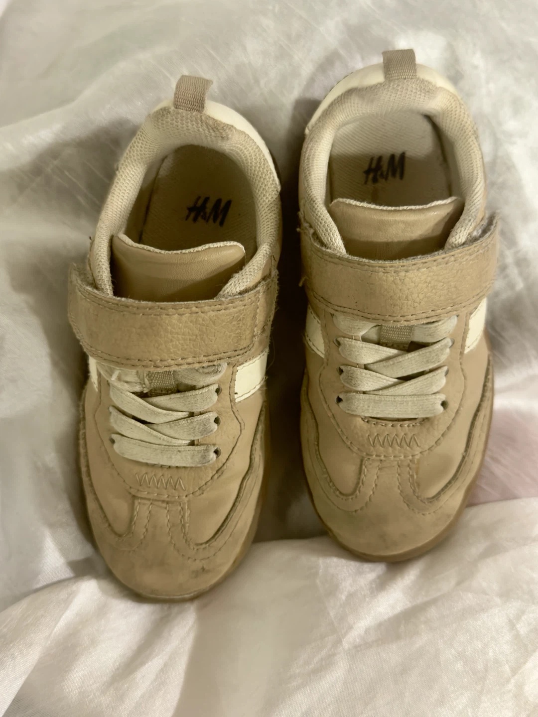 H&M Kids Beige Velcro Sneakers