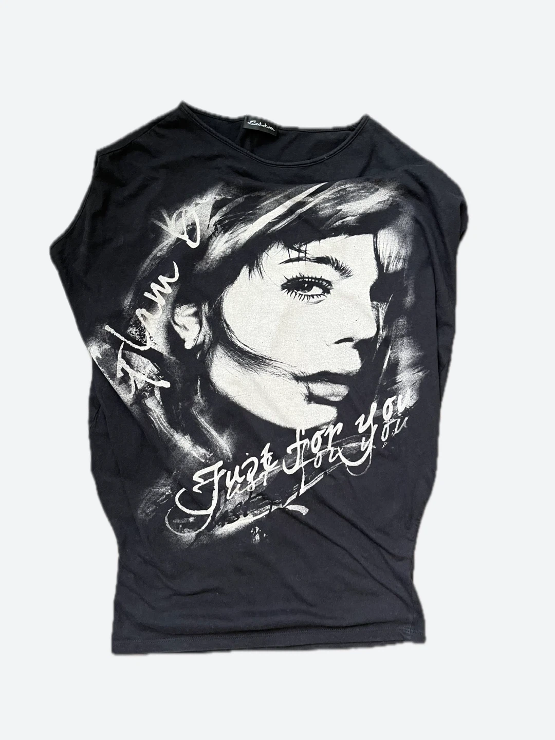 Black graphic t-shirt - photo 2