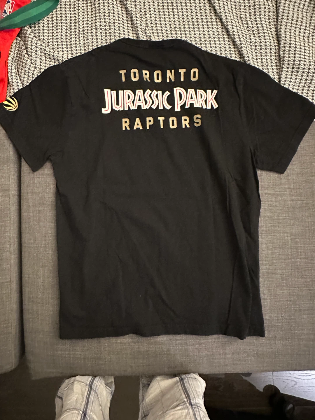 OVO Toronto Raptors Jurassic Park T-Shirt Size Medium Black - photo 3