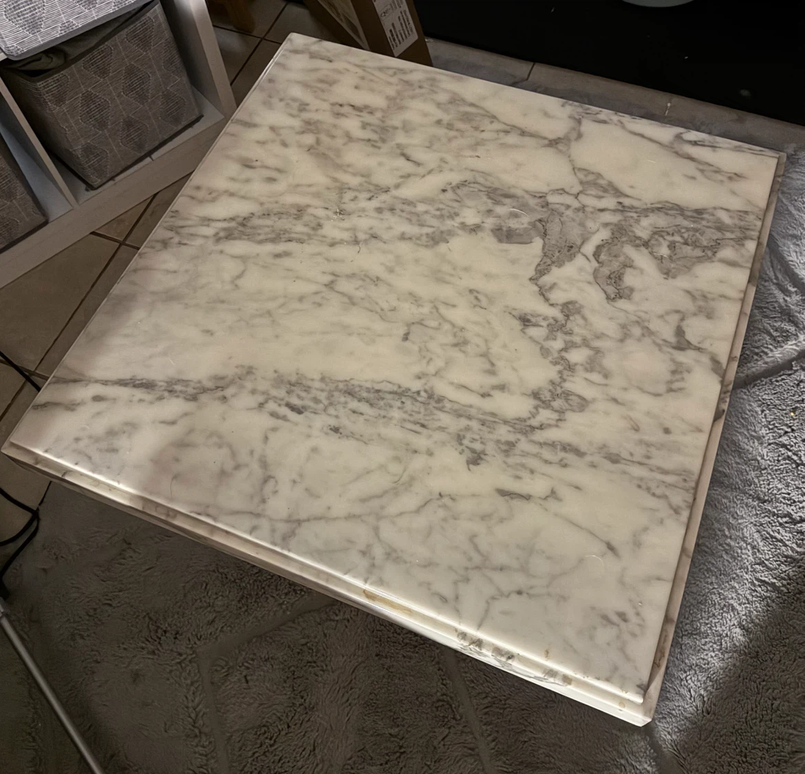 Marble Pedestal Coffee Table - photo 2
