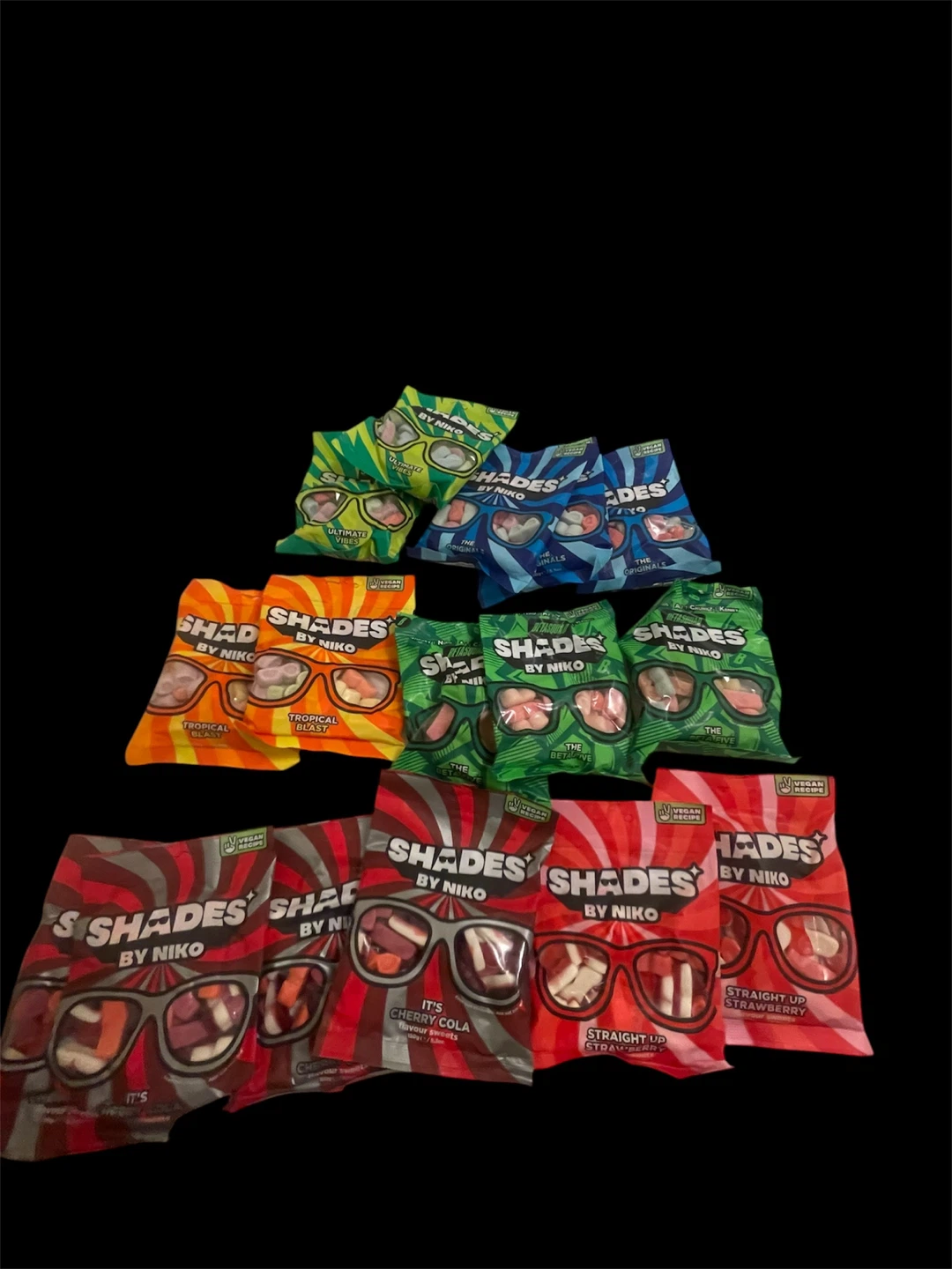 Shades by Niko Assorted Flavour Gummy Sweets