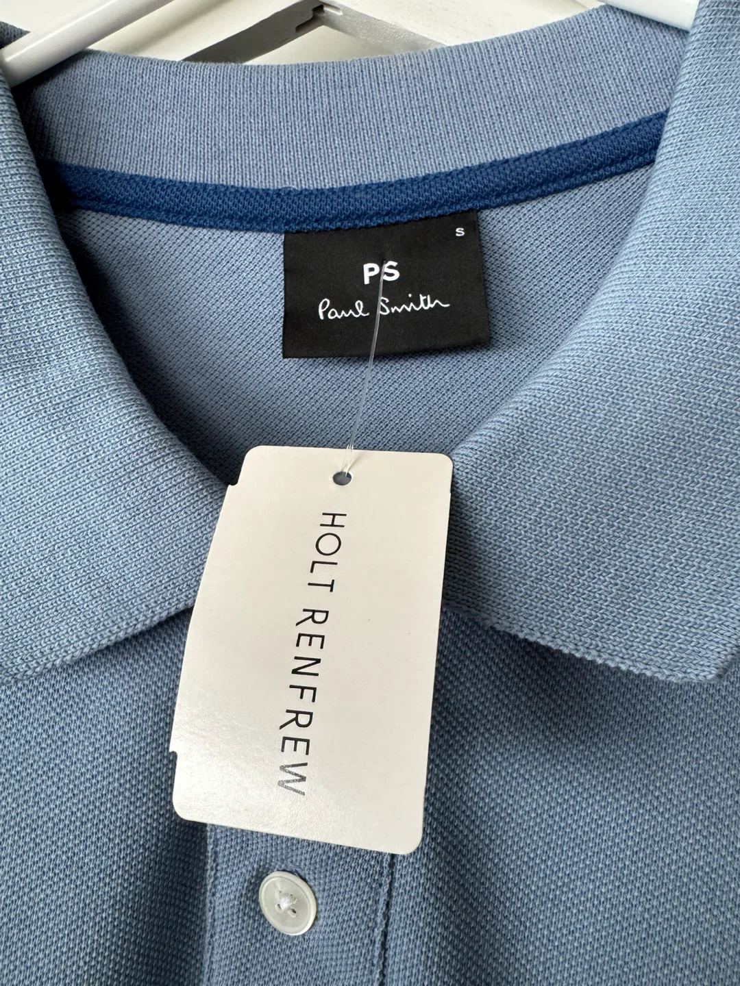 Paul Smith PS Polo Shirt - Blue - Size S - photo 3