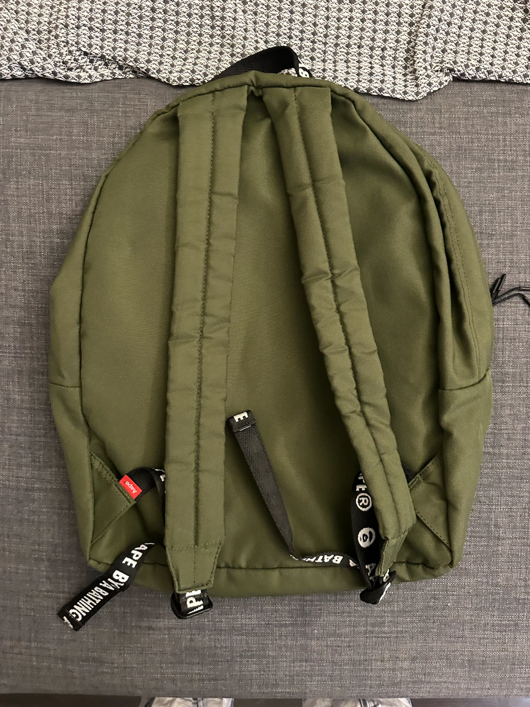 AAPE by A Bathing Ape Green Backpack - photo 2