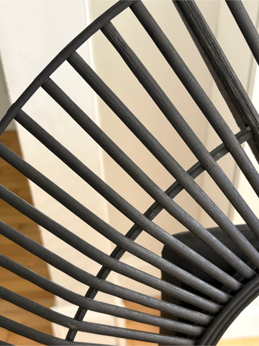 Black Sunburst Statement Wall Mirror - photo 5