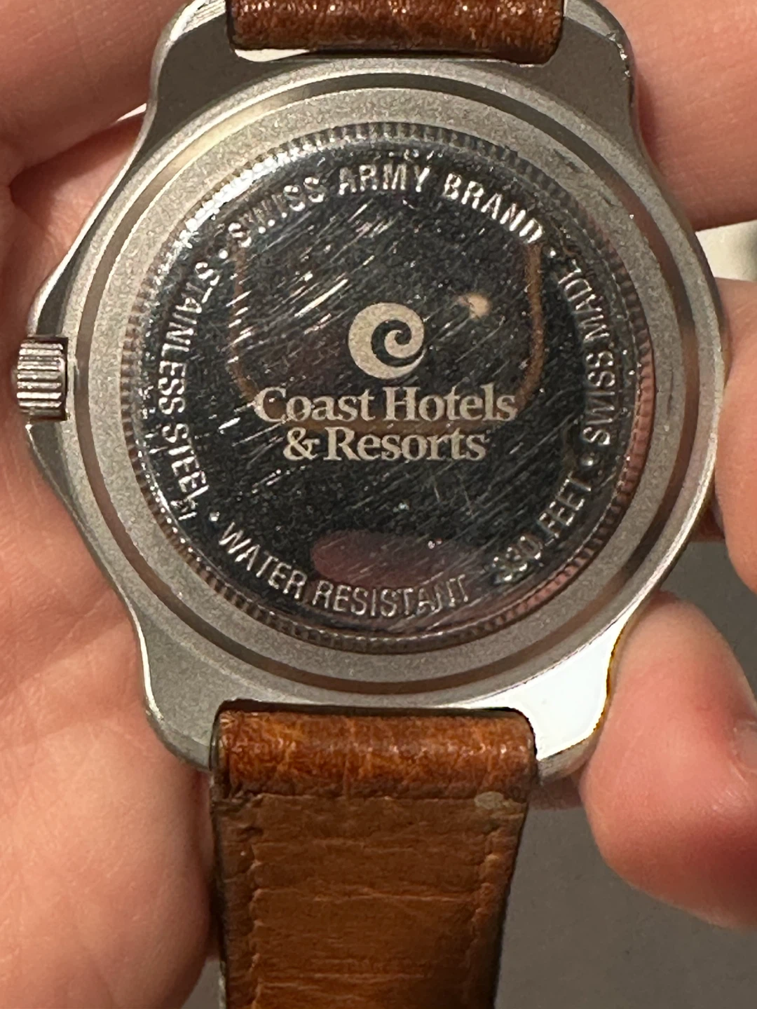Swiss Army Watch with Coast Hotels & Resorts Logo - photo 4