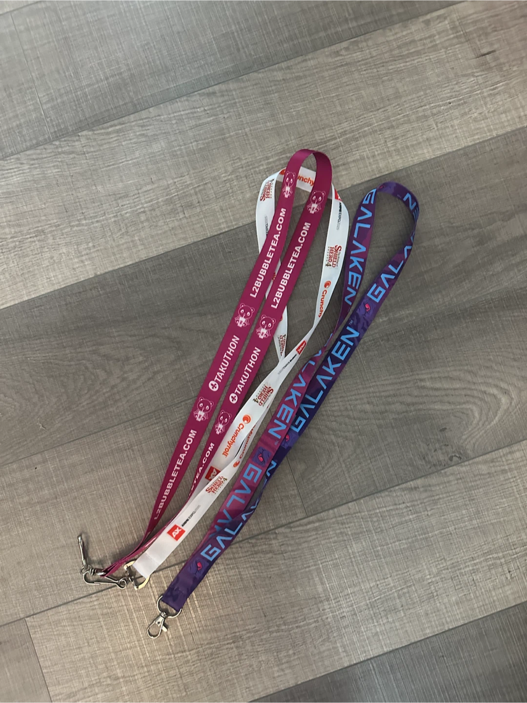 Event Lanyards (L2BubbleTea, otakuthon, Galaken)