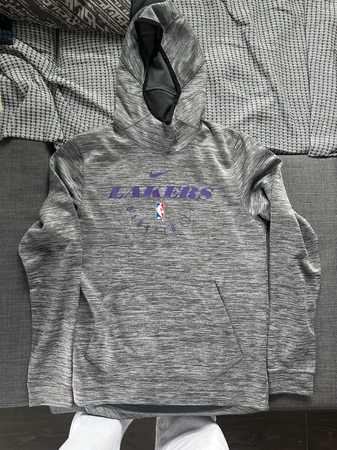 Nike Los Angeles Lakers Dri-FIT Spotlight Hoodie Size M