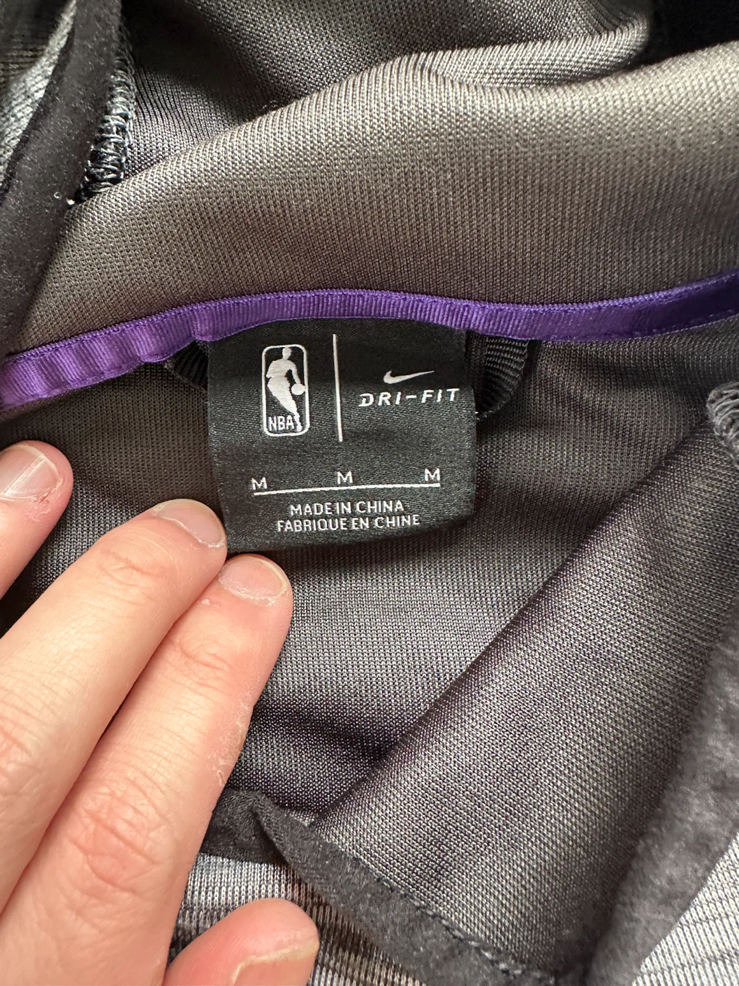 Nike Los Angeles Lakers Dri-FIT Spotlight Hoodie Size M - photo 2