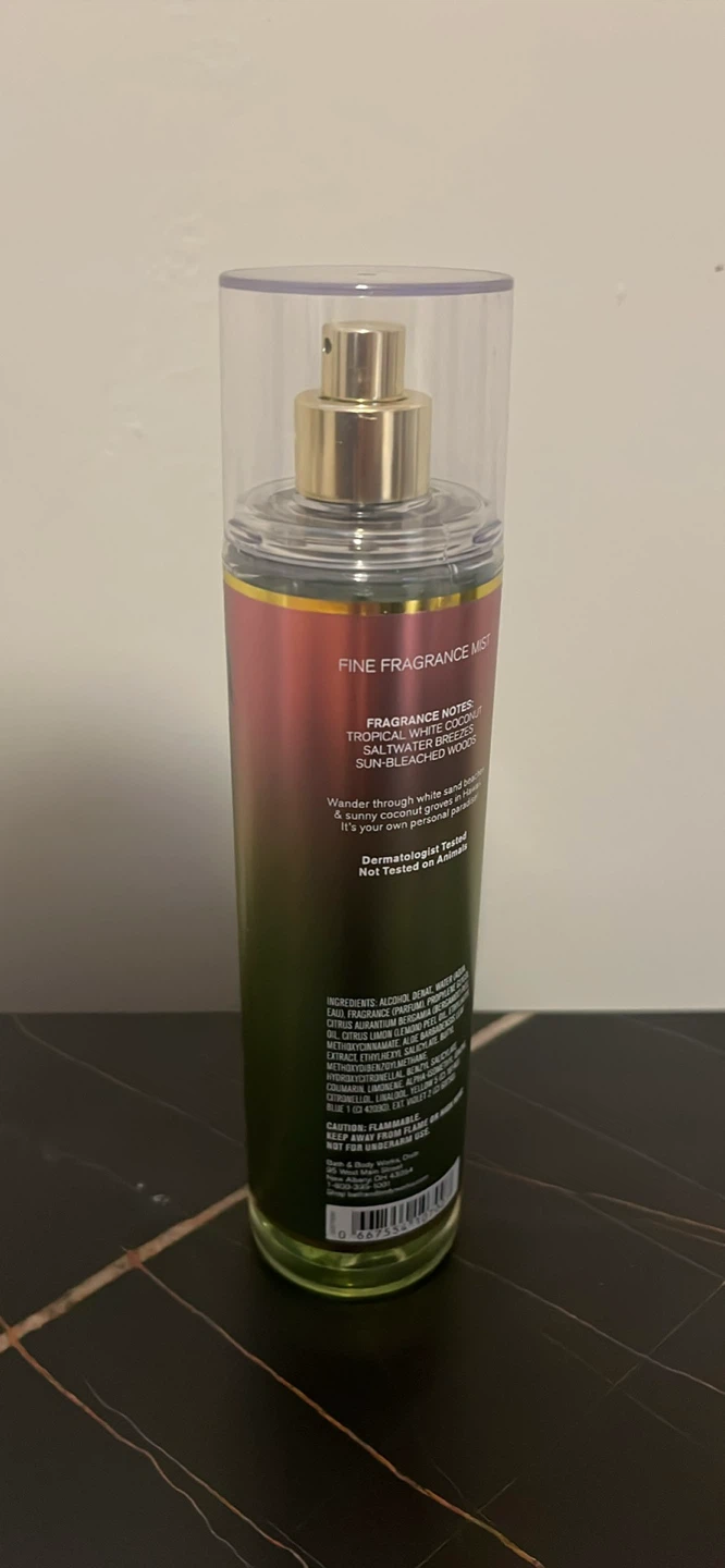 Bath & Body Works Waikiki Beach Coconut Fine Fragrance Mist - photo 3