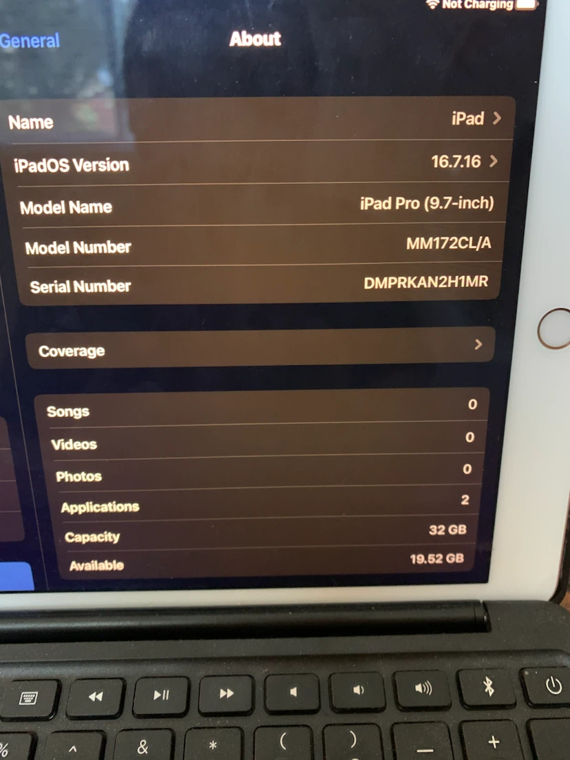 Apple iPad Pro (9.7-inch) 32GB plus charger - photo 2