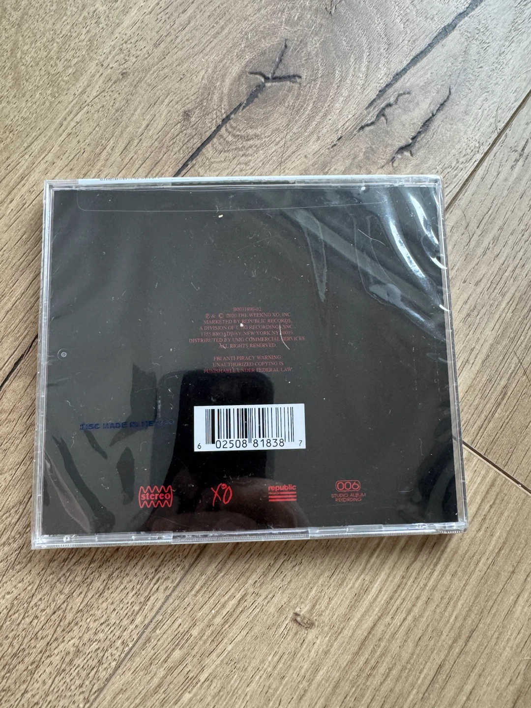 The Weeknd After Hours CD - photo 2