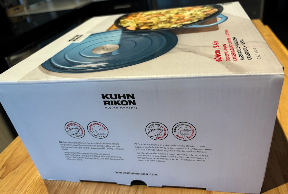 KUHN RIKON DUTCH OVEN- CAST IRON - photo 3
