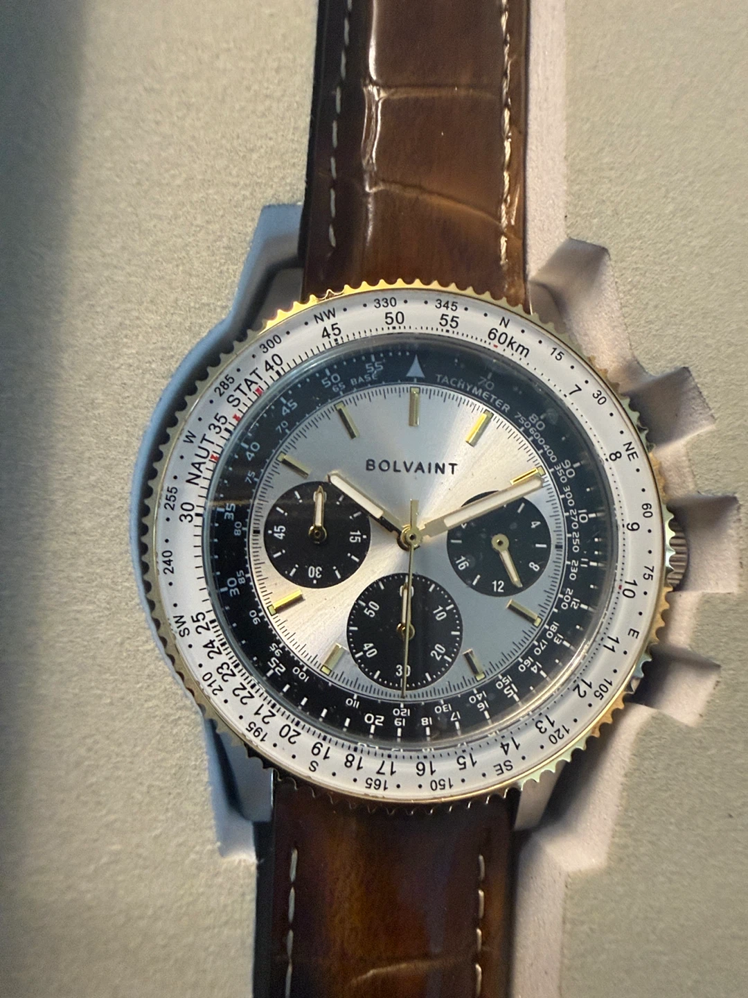 BOLVAINT Paris Marquis Chronograph Watch
