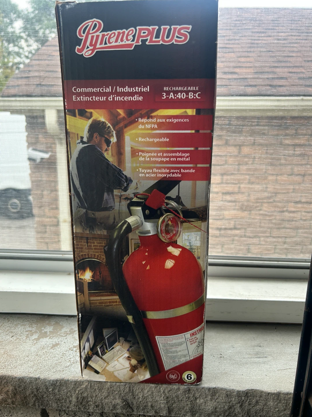Garrison Instructions Fire Extinguisher