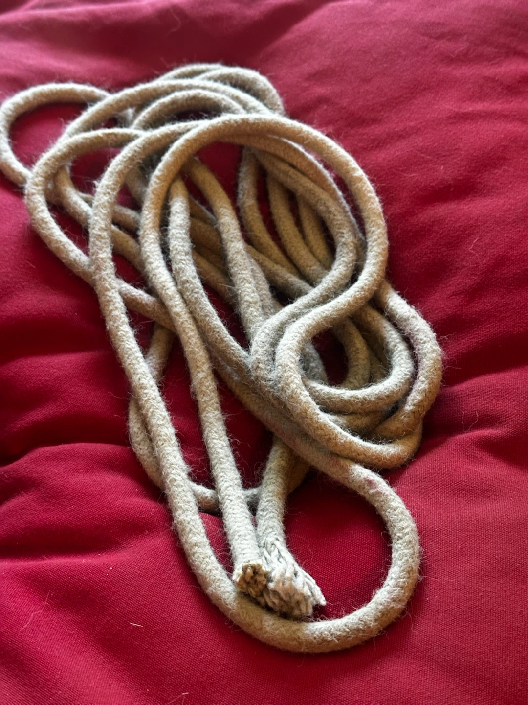 Vintage Lead core rope 16 f