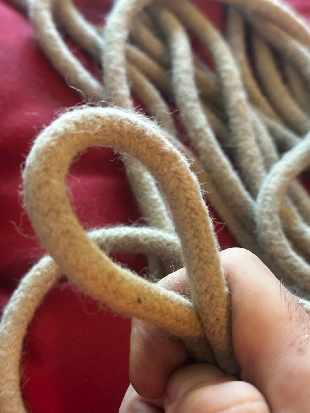 Vintage Lead core rope 16 f - photo 2