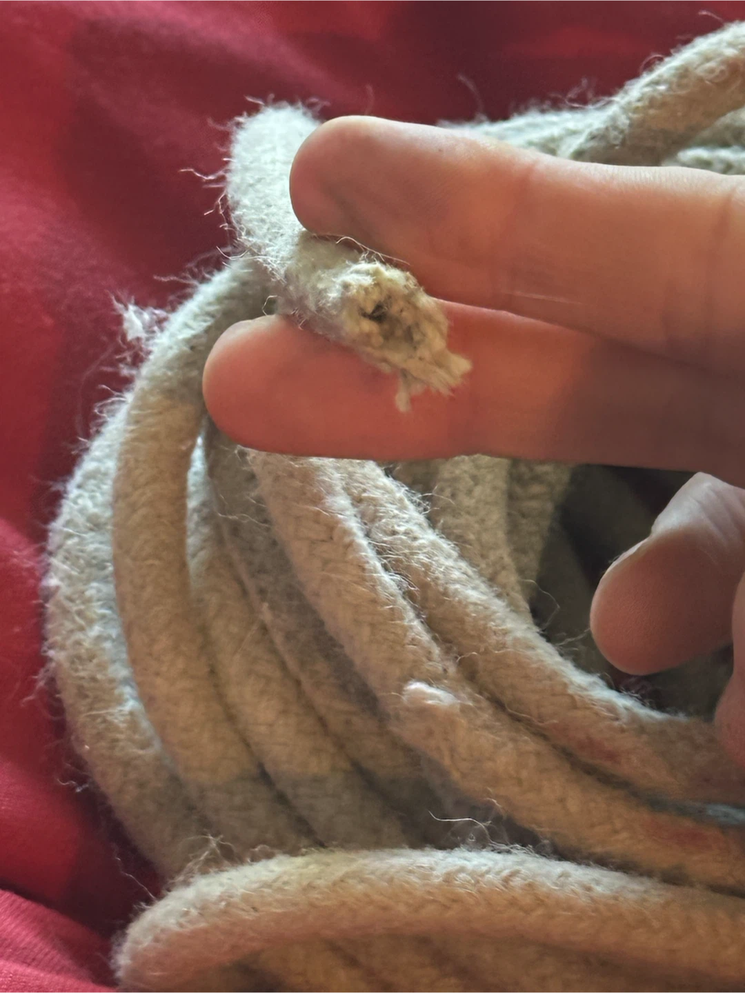 Vintage Lead core rope 16 f - photo 5