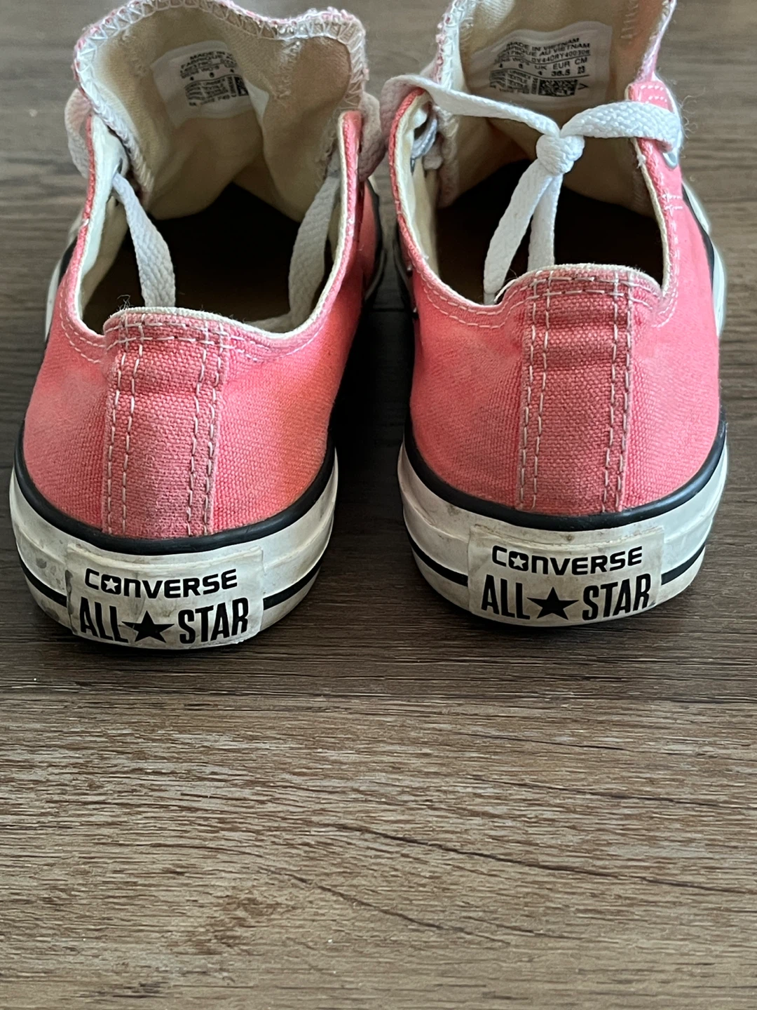 Converse Chuck Taylor Punch Coral Low Top Sneakers - photo 4