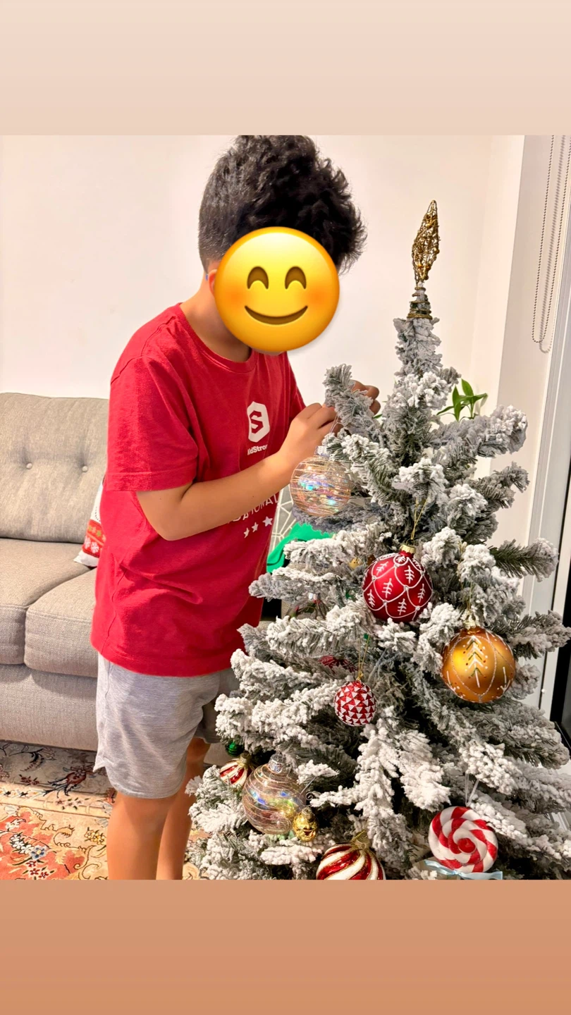 Flocked Christmas Tree - photo 3