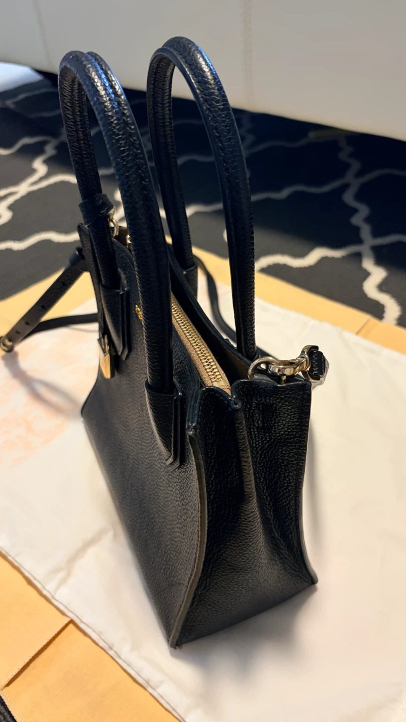 Michael Kors Black Leather Tote Bag - photo 3