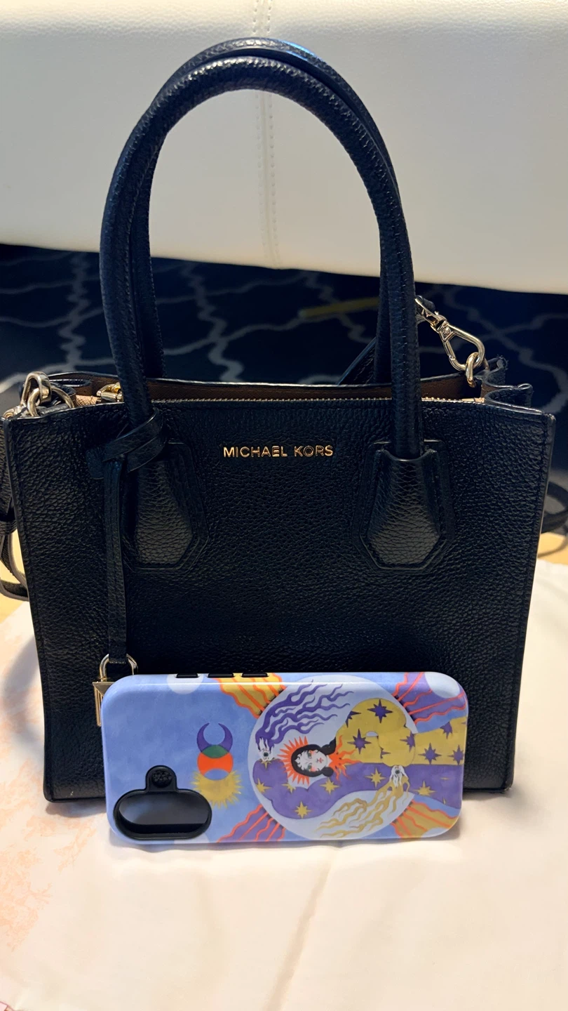 Michael Kors Black Leather Tote Bag - photo 5