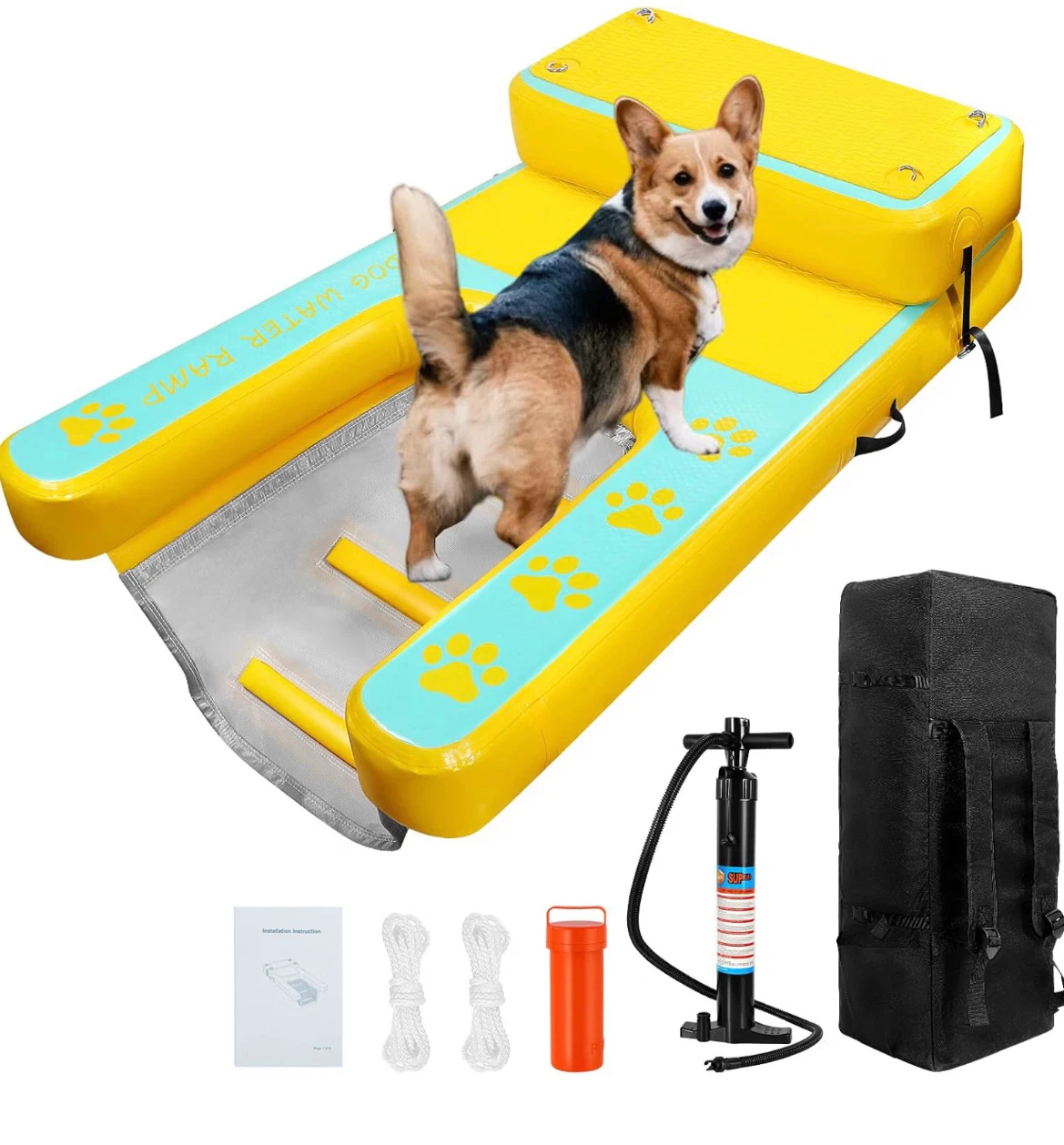 Inflatable Dog Water Ramp Floating Dock